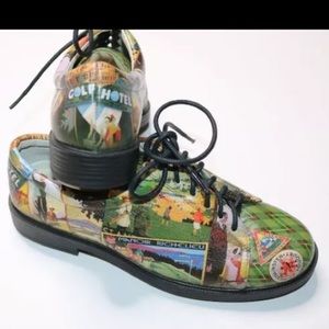 ICON womens Art Shoes size 5 Vintage Worn Once
